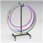 ZIMGOD Support Cerceau Hula Hoop Support Mobile pour Cerceaux