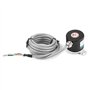 Encodeur Rotatif incrémental GTK3808 Encodeur Rotatif photoélectrique à Arbre Creux ABZ 3 Phase 1000 Impulsion 5V-24V Encodeur L