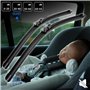 YUEGOO Balai D'Essuie-Glace de Voiture pour Ford B-Max 2012-2018 Box, MPV, 28" 26" 12", Voiture Bras Balais D'essuie-Glaces et J
