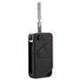 Coque de Remplacement Pliante, Coque de Clé Télécommande Pliable à 2 Bouton, Coque de Protection de Lame pour clé télécommande d