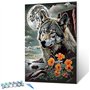 Peinture par Numéro Adulte Bateau - Activité Manuelle Kit de Loisir Créatif DIY Numéro d'art Complet - Majestueux 40x50cm (Sans