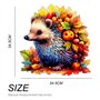 Le Hérisson Puzzle Bois Animaux