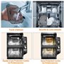 Accessoires Air Fryer, 2 Pcs Grille Anti Projection en Silicone Réutilisables et 100 Pcs Papier Cuisson pour Air Fryer Ninja Dou
