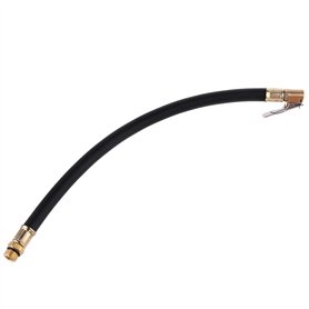 BIlinli Pneu de voiture Tuyau de gonflage d'air 1/4 "Tube de caoutchouc fileté mâle automatique Auto-verrouillage Mandrin Jauge