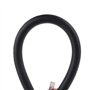 BIlinli Pneu de voiture Tuyau de gonflage d'air 1/4 "Tube de caoutchouc fileté mâle automatique Auto-verrouillage Mandrin Jauge 