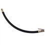 BIlinli Pneu de voiture Tuyau de gonflage d'air 1/4 "Tube de caoutchouc fileté mâle automatique Auto-verrouillage Mandrin Jauge 