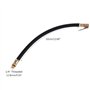 BIlinli Pneu de voiture Tuyau de gonflage d'air 1/4 "Tube de caoutchouc fileté mâle automatique Auto-verrouillage Mandrin Jauge 