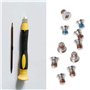 Toutes Nouvelles vis de boîtier inférieur + Tournevis pour Macbook Pro Retina 13"15" A1398 A1425 A1502 2012-