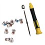 chenpaif Tournevis, Toutes Nouvelles vis de boîtier inférieur + Tournevis pour Macbook Pro Retina 13"15" A1398 A1425 A1502 2012-