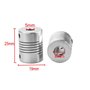JZK 6 x Accouplements Arbres Flexibles Coupleur Imprimante 3D 5mm à 8mm Coupleur Arbre NEMA 17 pour Machine CNC Imprimante 3D Re