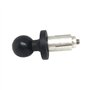 fivekim Base en Aluminium en Caoutchouc Moto Vélo Montage Fourche Tige Base avec Rotule pour RAM Mont pourBoule Adaptateur Moto