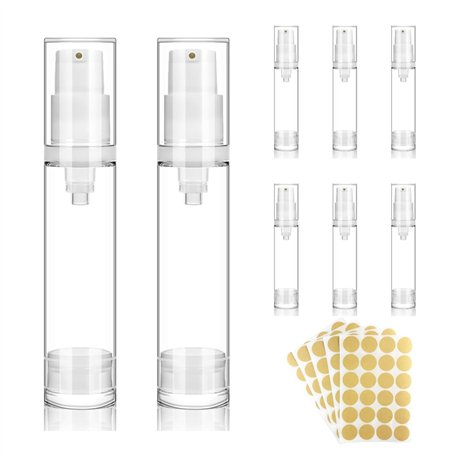 Lot de 8 flacons distributeurs de voyage