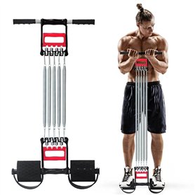 Tummy Tondeuse Main Pince Expander Poitrine Covvy 3 en 1 Pull-up Bars Printemps Exerciseur Élastique Sit Up Tirer Corde Maison F