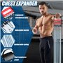 Tummy Tondeuse Main Pince Expander Poitrine Covvy 3 en 1 Pull-up Bars Printemps Exerciseur Élastique Sit Up Tirer Corde Maison F