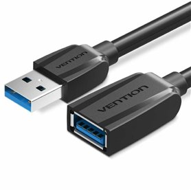 Câble Rallonge à USB Vention VAS-A45-B300 Noir 3 m