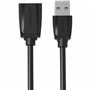 Câble Rallonge à USB Vention VAS-A45-B300 Noir 3 m