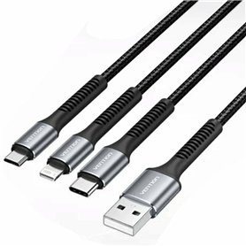 Câble USB vers Lightning Vention H18BAV