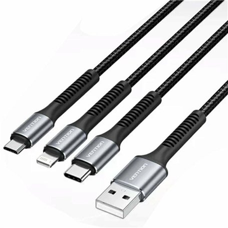 Câble USB vers Lightning Vention H18BAV