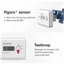 Détecteur de monoxyde de carbone, alarme de monoxyde de carbone avec écran LCD et bouton de test/silence conforme à la norme EN5