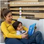 DOOGEE U10Kid Tablette Enfants 10.1 Pouces Android 13, Tablette Tactiles Quad Core 9 Go +128 Go/TF 1To, Kids Space, Widevine L1,