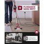 Vexilar C8 Aspirateur Balai avec Fil, 600W/60Kpa Aspirateur Balai Puissant avec Recharge Murale, Cable de 7 m, Brosse Anti-Emmêl