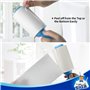 MR.SIGA Rouleau Poils Animaux Extra Collant, Rouleau Adhesif Vêtement, Brosse Adhesive pour Poils Cheveux, 450 Feuilles Faciles 