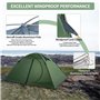 Naturehike Tente ultralégère pour 1 à 2 Personnes Tente dôme compacte 3-4 Saisons Tentes Portables de Camping et de randonnée In