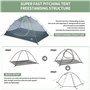 Naturehike Tente ultralégère pour 1 à 2 Personnes Tente dôme compacte 3-4 Saisons Tentes Portables de Camping et de randonnée In