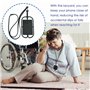 Cordon téléphonique mains libres EDWERD pour personnes âgées et atteintes de la maladie de Parkinson, tour de cou réglable pour 