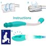 Outils d'aide à la toilette, Essuie Fesse Aide aux Toilettes Pinces pour papier toilette, Aide à nettoyer les toilettes, poignée