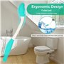 Outils d'aide à la toilette, Essuie Fesse Aide aux Toilettes Pinces pour papier toilette, Aide à nettoyer les toilettes, poignée