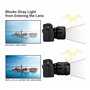 JJC Pare-soleil carré en métal avec capuchon pour objectif FUJIFILM XF 56 mm f/1.2 R WR - Filtre de 67 mm compatible avec object