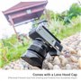 JJC Pare-soleil carré en métal avec capuchon pour objectif FUJIFILM XF 35 mm f/1.4 R – Filtre de 52 mm compatible avec objectif 
