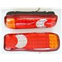 24/7Auto 2 x 12 V LED restauration Feux arrière 12 V pour camping-car Châssis de camion remorque Camion benne LKW caravane 5 fon