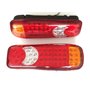 24/7Auto 2 x 12 V LED restauration Feux arrière 12 V pour camping-car Châssis de camion remorque Camion benne LKW caravane 5 fon