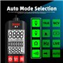 BSIDE Multimètre numérique intelligent A1 Testeur de tension de poche Testeur de tension 3 résultats Plage automatique Détecteur