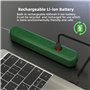 MAXRIENY Stylo Testeur de Tension Rechargeable AC 12-300V Grand Écran Testeur de Fuites Électriques Unipolaire avec Alarme Sonor