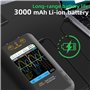 BSIDE Oscilloscope Numérique 2 canaux 50MHz Oscilloscope de poche Ecran tactile 3.98'' Oscilloscope Portable Générateur de Signa