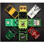 NUX | Drive Core Deluxe MKII Pédale Overdrive – 8 modes analogiques True Bypass, Post Boost, Stompbox compact – Pour guitare éle