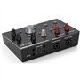 NUX | Interface audio USB NAI-24 pour enregistrement – Interface de streaming USB-C 2i2 avec double compresseur, préamplis de cl