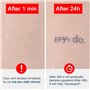 3 Feuilles Tatouages Temporaires Tatouages Semi-Permanents Citation en Lettre Motif Fleur Tatouage Imperméable Durée de 1-2 Sema