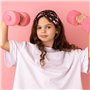 6pcs Bandeaux Large Cheveux Fille Headband Serre Tête Élastique Forme Papillon Dessin Animé en Tissu Vert Bleu Rose Noir Jaune B