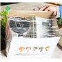 BOMEI PACK Lot de 2 rouleaux de film étirable transparent avec poignées - 12,7 cm - 304,8 m - Calibre 80 - Auto-adhésif - Pour r