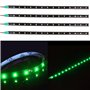 TABEN Lot de 4 bandes lumineuses LED flexibles étanches 12 V pour voiture et moto 30 cm Vert 1210-15SMD