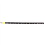 TABEN Lot de 4 bandes lumineuses LED flexibles 12 V pour voiture et moto 30 cm Ambre 1210-15SMD