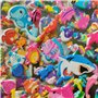 60 Feuilles (1800+) D'autocollants pour Enfants, Autocollants 3D pour Scrapbooking Bullet Journal, Y Compris Lettre Poisson, Num
