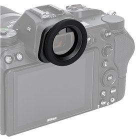 JJC Oculaire rond en silicone souple pour appareil photo Nikon Z5 Z5II Z6 Z6II Z6III Z7 Z7II Remplace l'œilleton Nikon DK-29