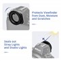 JJC Oculaire rond en silicone souple pour appareil photo Nikon Z5 Z5II Z6 Z6II Z6III Z7 Z7II Remplace l'œilleton Nikon DK-29