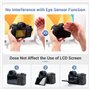JJC Oculaire rond en silicone souple pour appareil photo Nikon Z5 Z5II Z6 Z6II Z6III Z7 Z7II Remplace l'œilleton Nikon DK-29