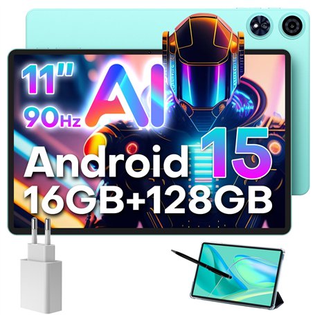 TECLAST P50AI Tablette Android 15 Tablette 11 Pouces 90Hz